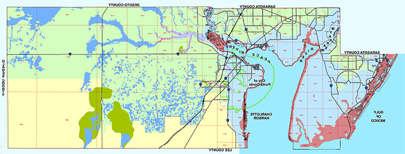 Map of 2019 FEMA Flood Zones